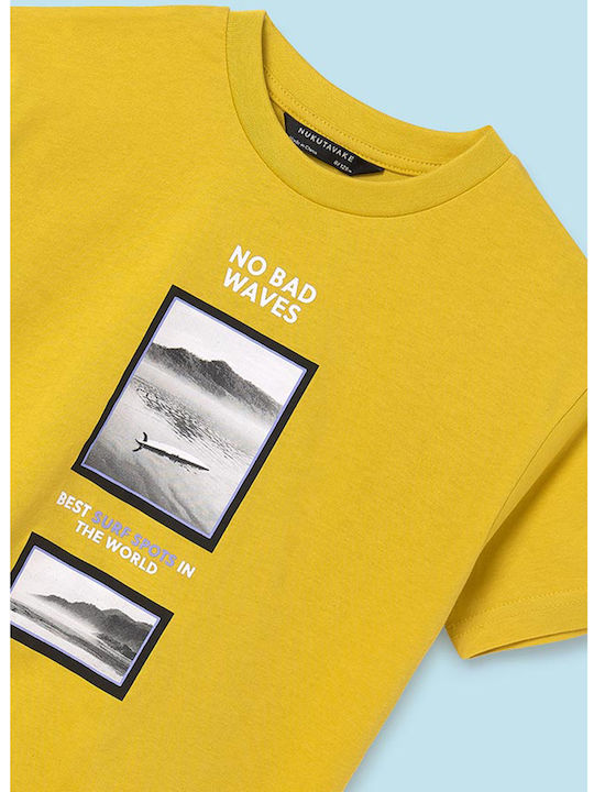 Kinder-Set mit Shorts Sommer 2Stück Yellow Waves