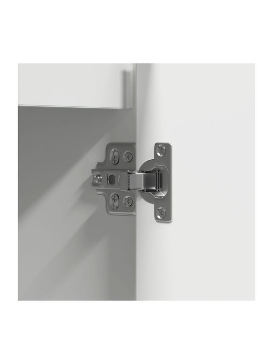 Bufet cu Sertare Alb 90x32x75cm