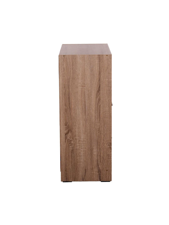 Sideboard Matin Wooden Sonama Oak 80x39.5x99.5cm