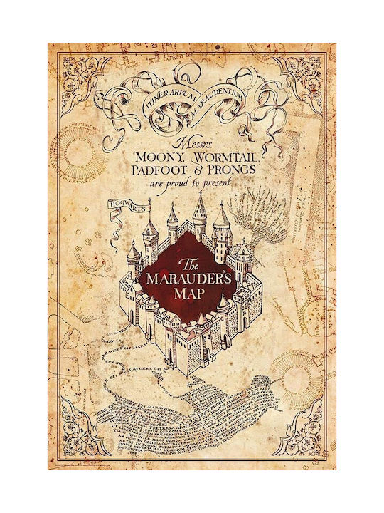 Pyramid International Αφίσα Marauders Map 61x91.5cm Pyramid International Αφίσα Marauders Map 61x91.5cm