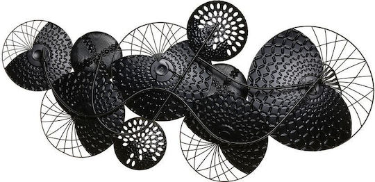 Beliani Decoratiune Suspendată 3D Argintie