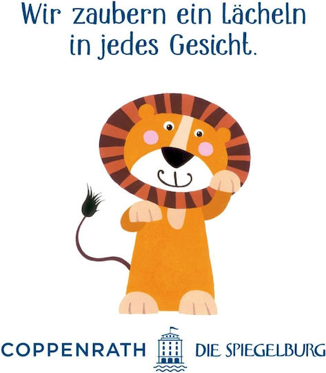Die Spiegelburg Children's Cup Lion made of Plastic Yellow for 12m+