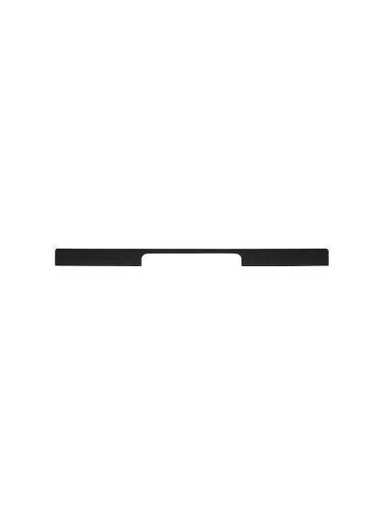Sc Herrajes Furniture Handle from Metallic Black with Hole Centers 224mm