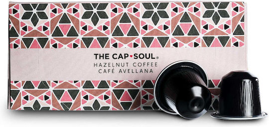 The Cap Soul Κάψουλες Espresso Φουντούκι Συμβατές με Μηχανή Nespresso 10caps
