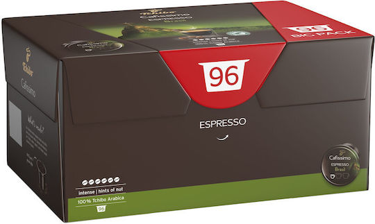 Tchibo Κάψουλες Espresso Συμβατές με Μηχανή Cafissimo 96caps