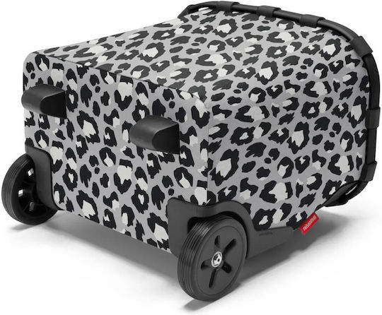 Shopping Trolley Black 32x32x32cm