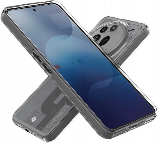 Spacecase Back Cover Plastic / Silicone 1mm Transparent (Nothing Phone (3a) Pro)
