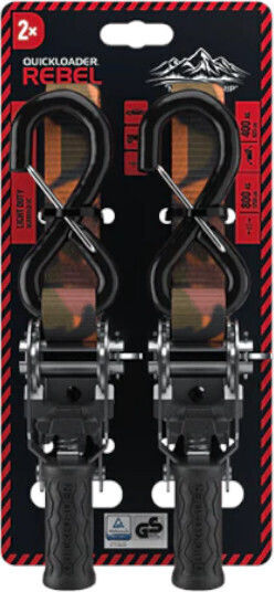 Quickloader QLR800LD-SC Zurrgurt Rebel Hybrid 4m x 25mm 2 Stück