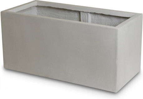 Gardin Blumenkasten Keramik Grey Light 79x37.5x37.5cm.