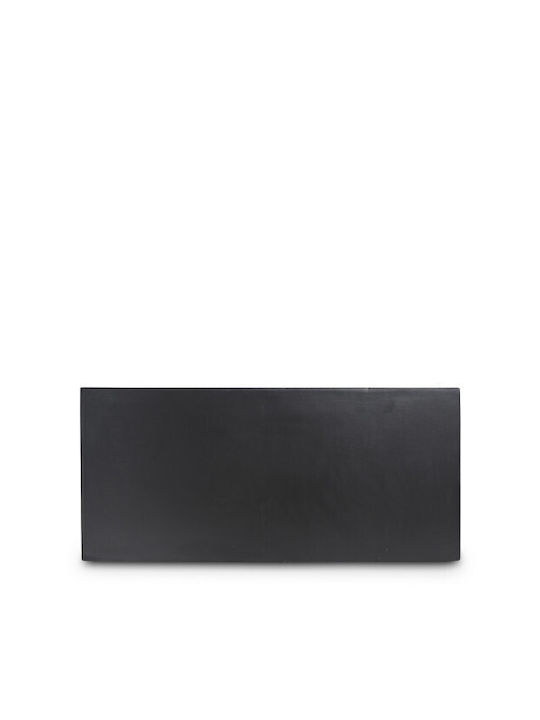 Gardin Planter Box Ceramică Negru 79x37.5x37.5cm.