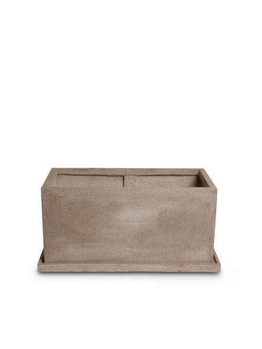 Gardin Planter Box Ceramică Maro 99x46x46cm.