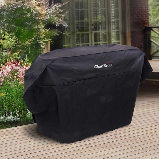 Char-Broil Extrawide Grill Cover Black Compatible with the Extrawide from Polyester 62cmx107cmx183cmcm