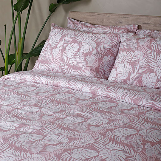 Sunshine Duvet Cover Cotton Single 170x250 Cotton Feelings 2038 Pink