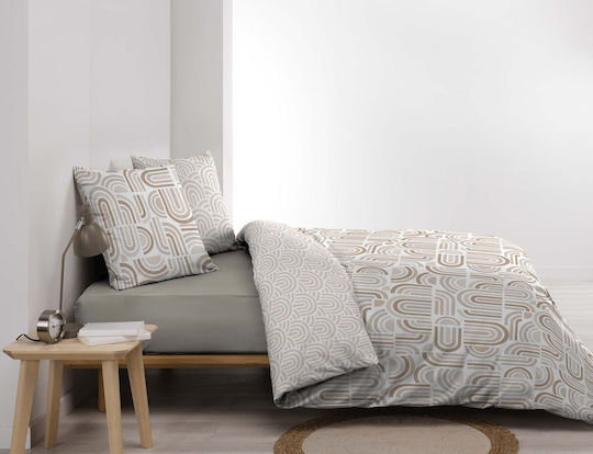 Douceur d'Intérieur Σετ Υπέρδιπλη 220x240cm Pandoris Μπεζ Douceur d'Intérieur Σετ Υπέρδιπλη 220x240cm Pandoris Μπεζ