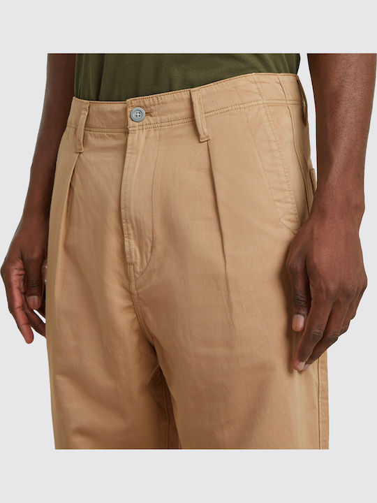 Pleated Παντελόνι Chino σε Relaxed Εφαρμογή Lion Gd
