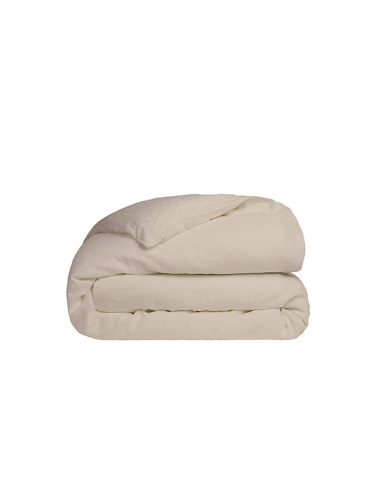 Sunshine Bettbezug Baumwolle Doppelbett 200x250 Feelings Sand