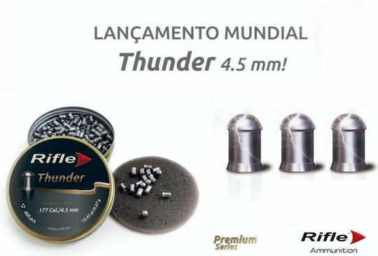 Rifle Thunder Luftgewehrkugeln 4,5mm 400 Stück
