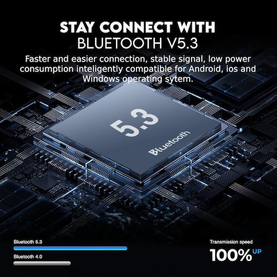 Sonic Gear Караоке Система с Безжични Микрофони iOX K600 IOX-K600-S Souffle Бежова