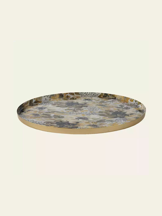 Beauty Home Metallic Decorative Tray Beauty Home Metallic Decorative Tray