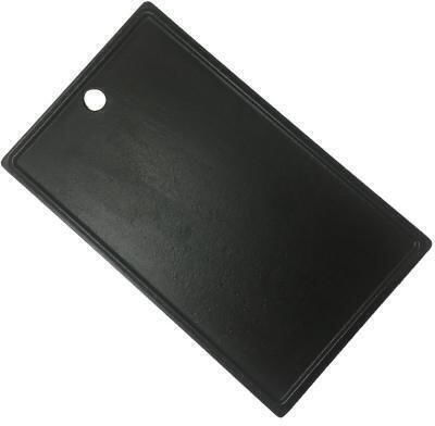 Char-Broil 4 Burner Baking Plate Double Sided with Cast Iron Flat & Grill Surface 43.5x26x1cm
