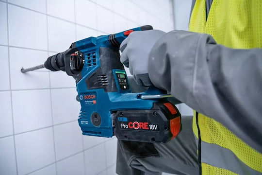 Bosch GBH 18V-28 CF Κρουστικό Σκαπτικό Πιστολέτο Μπαταρίας 18V Solo με Υποδοχή SDS Plus 0611921001