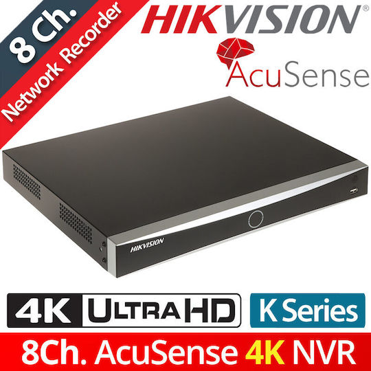 Hikvision Acusense DVR NVR DS-7608NXI-K2(D)