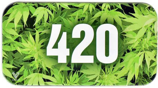 Μεταλλική Ταμπακιέρα V-syndicase Tin Box 420 Green