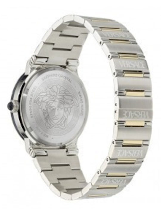 Versace Versace Women's Watch 38mm Battery with Silver Stainless Steel Bracelet