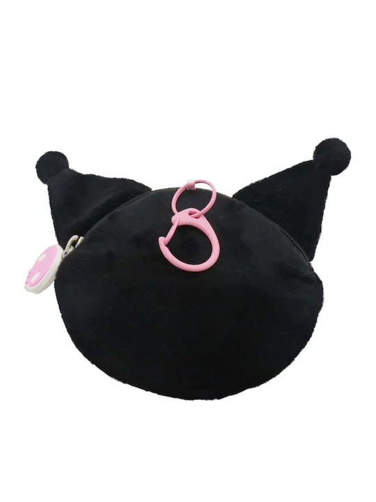 Cerda Kuromi Hello Kitty Kinder Geldbörse Für Münzen Schwarz Cerda Kuromi Hello Kitty Kinder Geldbörse Für Münzen Schwarz