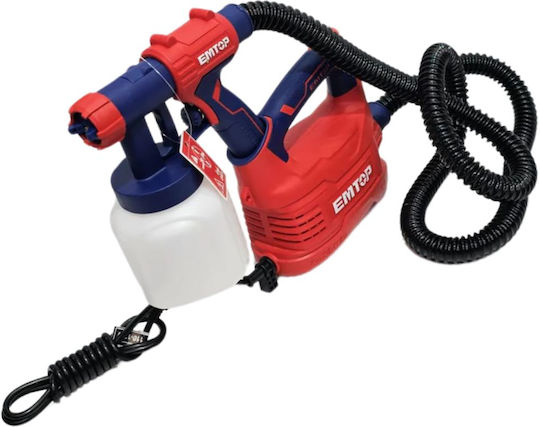 Emtop ESGN50001 Ηλεκτρικό Πιστόλι Βαφής 550W με Δοχείο 0.8lt