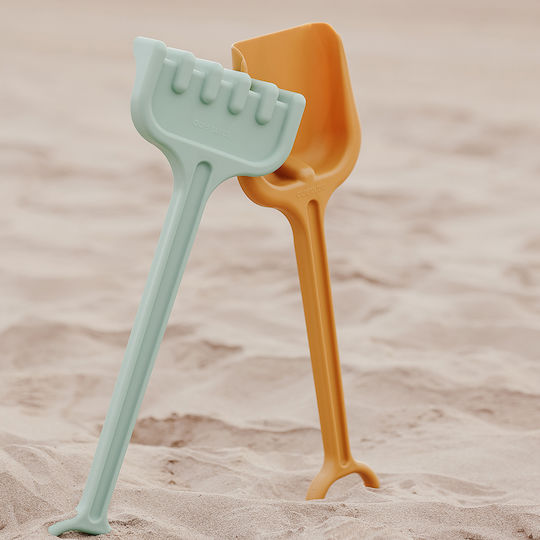 Miniland Σετ Φτυαρι Τσουγκρανα Παραλιας Eco Super Spade & Rake Set Cool