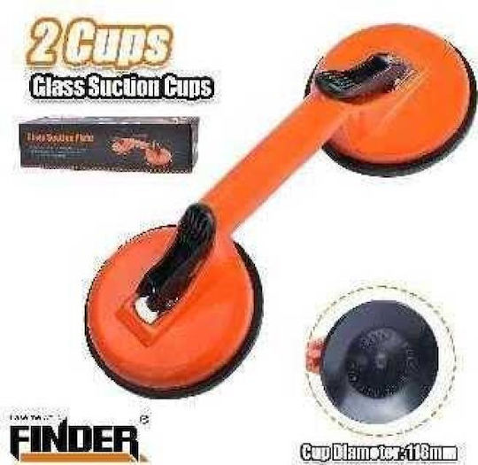 Finder Aluminum Double Work Suction Cup