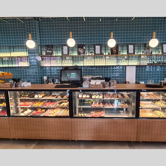 Bambas Frost Heated Display Cabinet 2050W W108xD70xH120cm