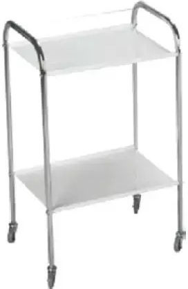 Marinopoulos Medical Wheeled Nursing Table W50xD40xH90cm 1091