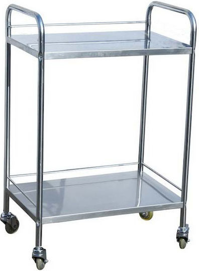 Marinopoulos Medical Wheeled Nursing Table W50xD40xH90cm 1091