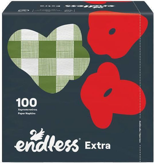 Endless Extra Χαρτοπετσέτα 1Φ 33x33εκ. 70τμχ