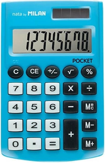 Milan Calculator de buzunar. în Culoarea Albastru 1buc