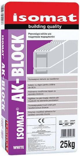 Isomat AK-Block Decorative Brick & Stone Adhesive White 25kg
