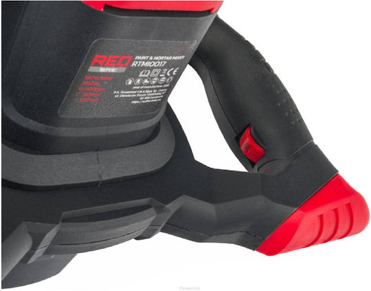 Paint Mortar Mixer 2650 W Red Technic Rtmi0017