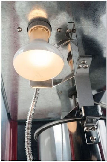 Karma Επαγγελματική Μηχανή Pop Corn με Καρότσι 1350W με Παραγωγή 150gr