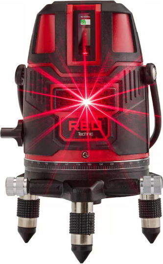 Red Technic Линейно Лазерен нивелир Червен лъч 3.7V