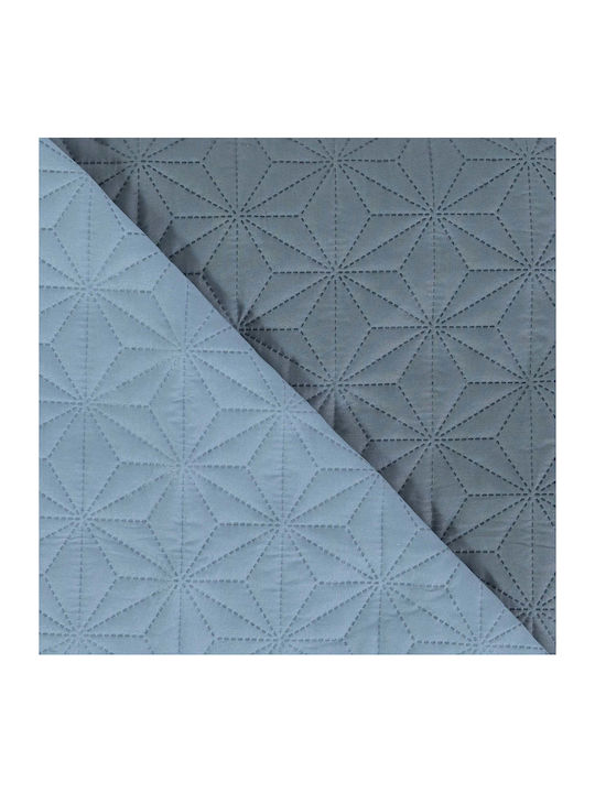 Borea Stellar Coverlet Single from Polyester Light Grey-Grey 160x240cm