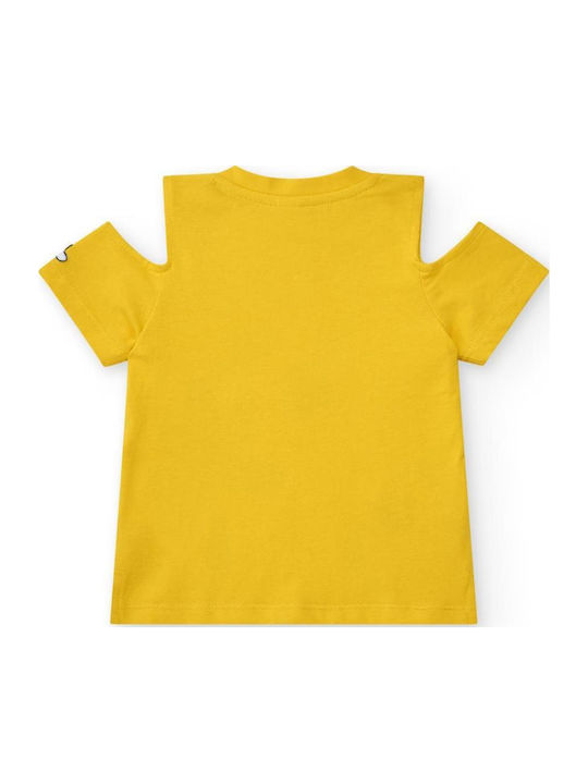 Kinder-Set mit Leggings Sommer 2Stück Gelb