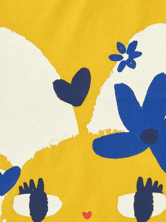Kinder-Set mit Leggings Sommer 2Stück Gelb