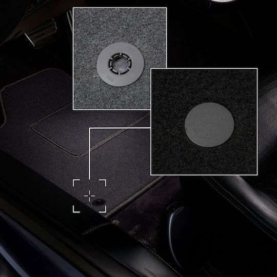 Vordere Autofußmatten Nissan X-trail III T32 7-Sitzer 2014-2017