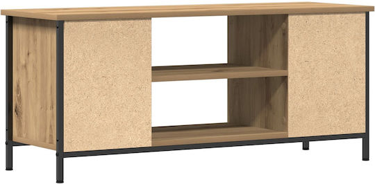 TV-Ständer aus Eichenholz M102xT35xH45cm
