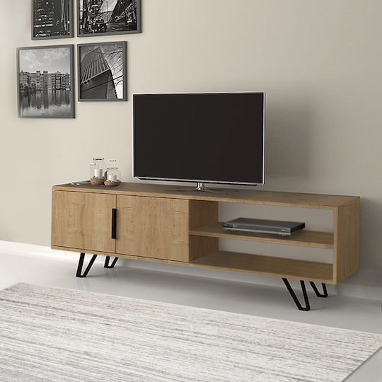 Телевизионно Мебелче Foot Sonoma Дължина 160xДълбочина 35xВисочина 49см