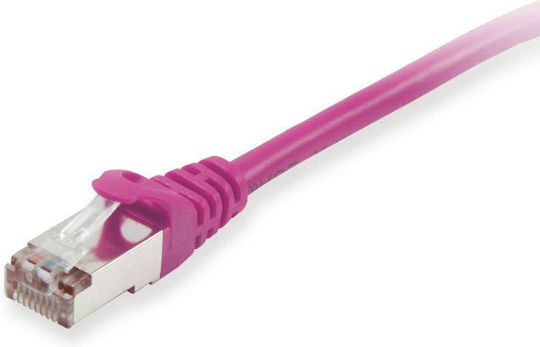Equip S/FTP Cat.6a (Gigabit) Мрежов Кабел Ethernet 1.5м Лилав