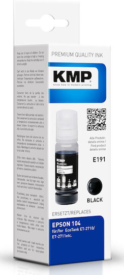 KMP Compatible Inkjet Printer Ink Canon T00P1 4800 Pages 160ml Black 1pcs