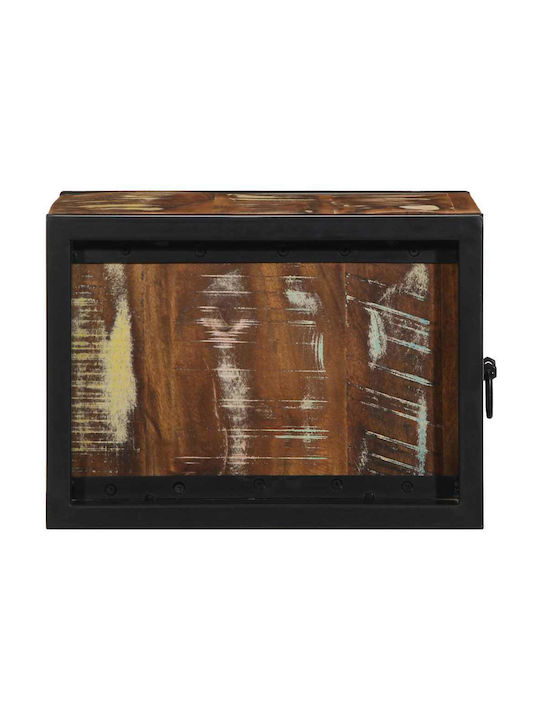 Κομοδίνα Ξύλινα Πολύχρωμα 2τμχ 25x40x35cm